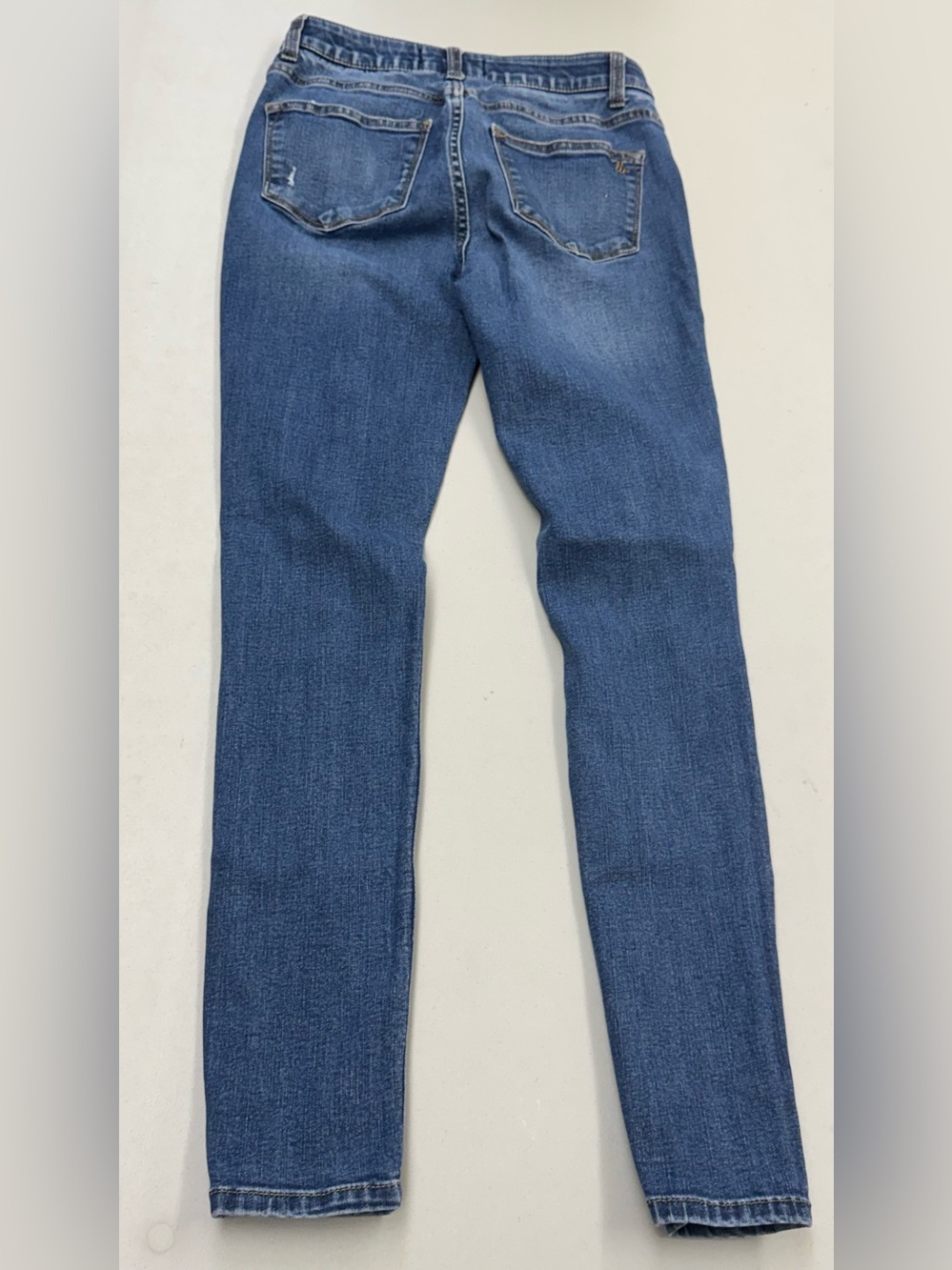 LuLaRoe Women's Denim DistressedBlue Jeans Skinny Jeans size 24 With Magic Waist
